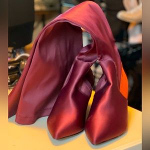 Over the Knee Satin Boots